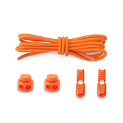 Kit de cadarço elástico laranja com três travas e dois prendedores, Orca Sports triathlon