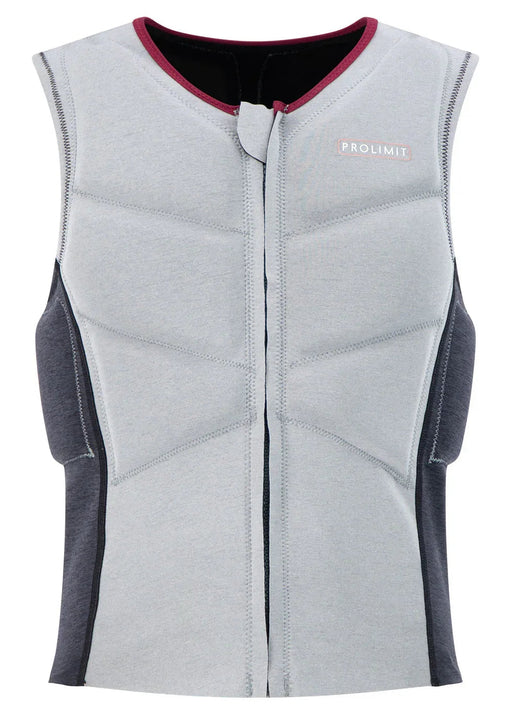 Colete salva-vidas Prolimit cinza para kitesurf, equipamento esportivo Orca Sports