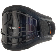 Cinturão Prolimit Vapor preto para kitesurf com tecnologia de suporte, na Orca Sports.