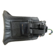 Cinto de kitesurf preto Orca Sports, fivelas reforçadas e gancho metálico para velejo.