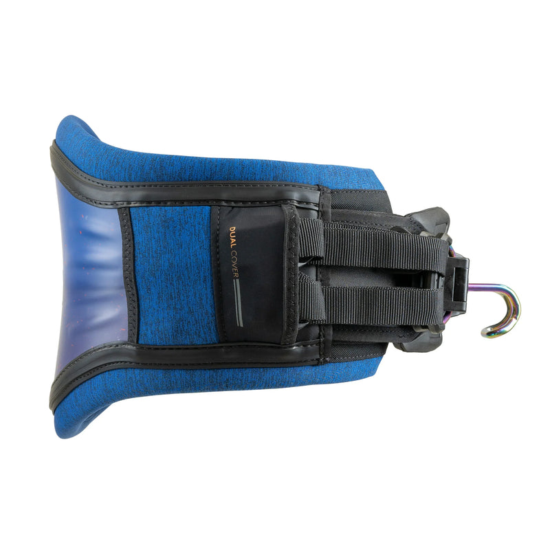 Cinto trapezio de kitesurf azul com gancho, acessório esportivo Orca Sports