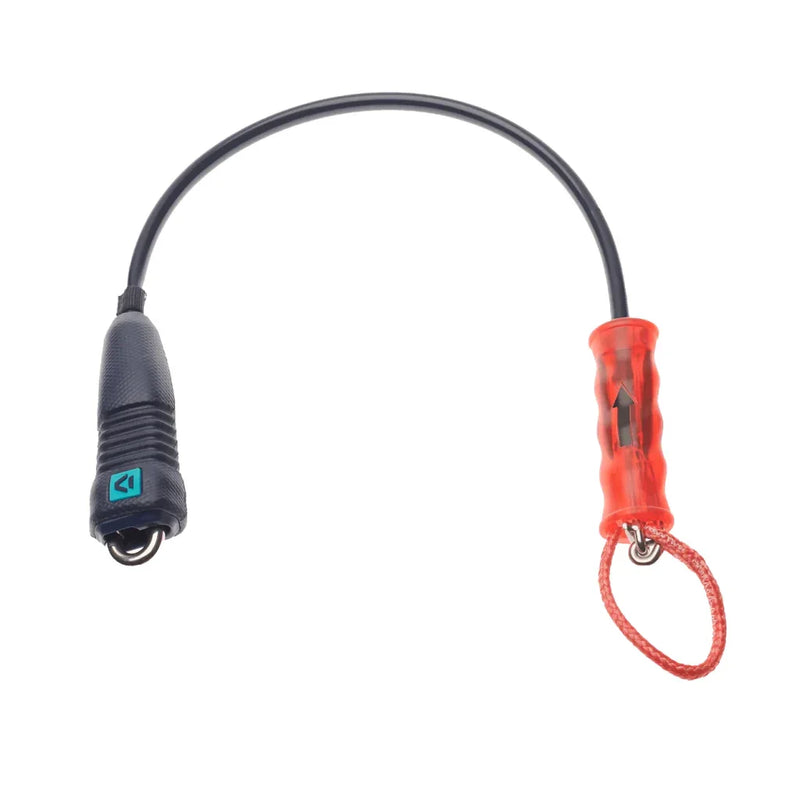 Peça de segurança para kitesurf com alça vermelha, acessório vendido na Orca Sports.
