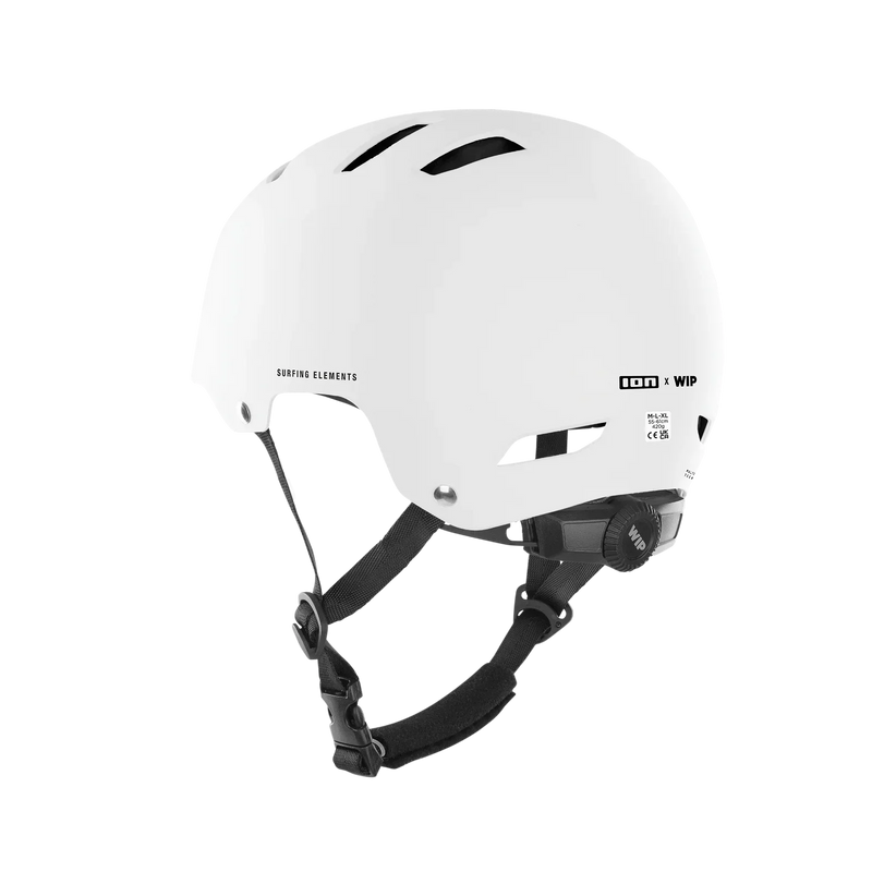 Capacete branco para kitesurf ou esportes aquáticos, modelo ION x WIP, Orca Sports