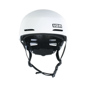 Capacete branco ION frontal para kitesurf e esportes aquáticos na Orca Sports