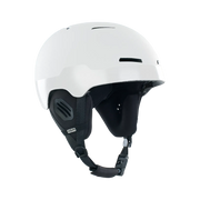 Capacete branco ION para kitesurf, com proteção auricular, vendido na Orca Sports