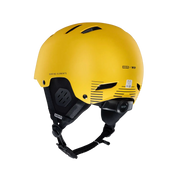 Capacete de kitesurf ION WIP amarelo, com viseira aberta, para esportes aquáticos Orca Sports