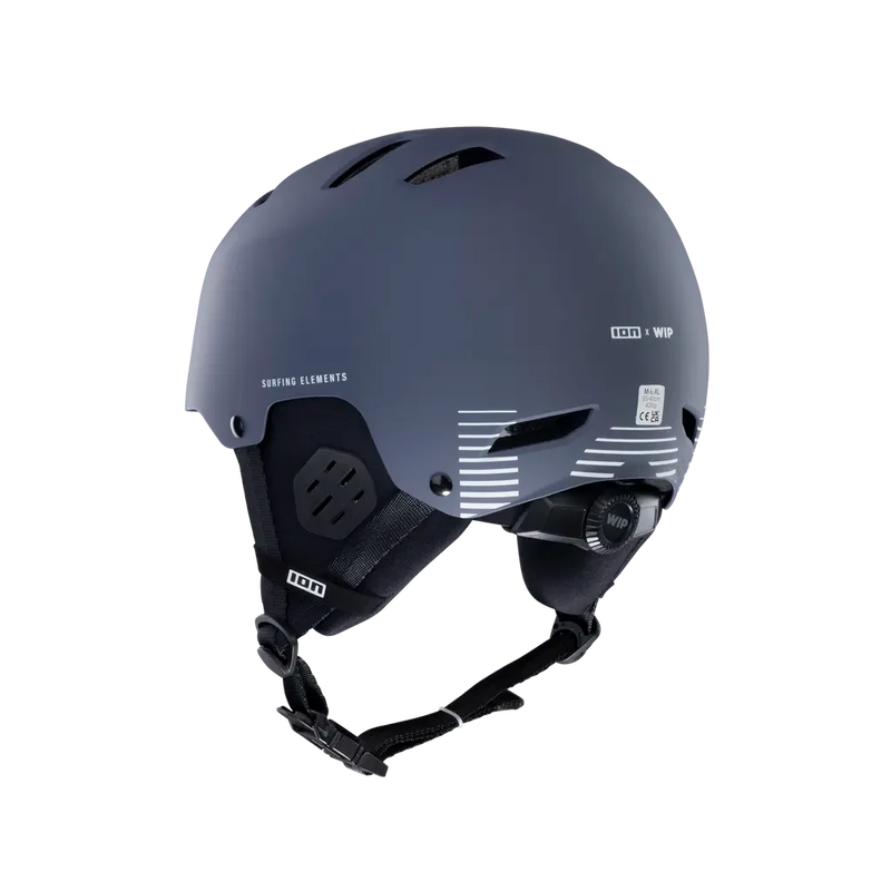 Capacete azul ION WIP para kitesurf, triathlon e esportes aquáticos na Orca Sports.