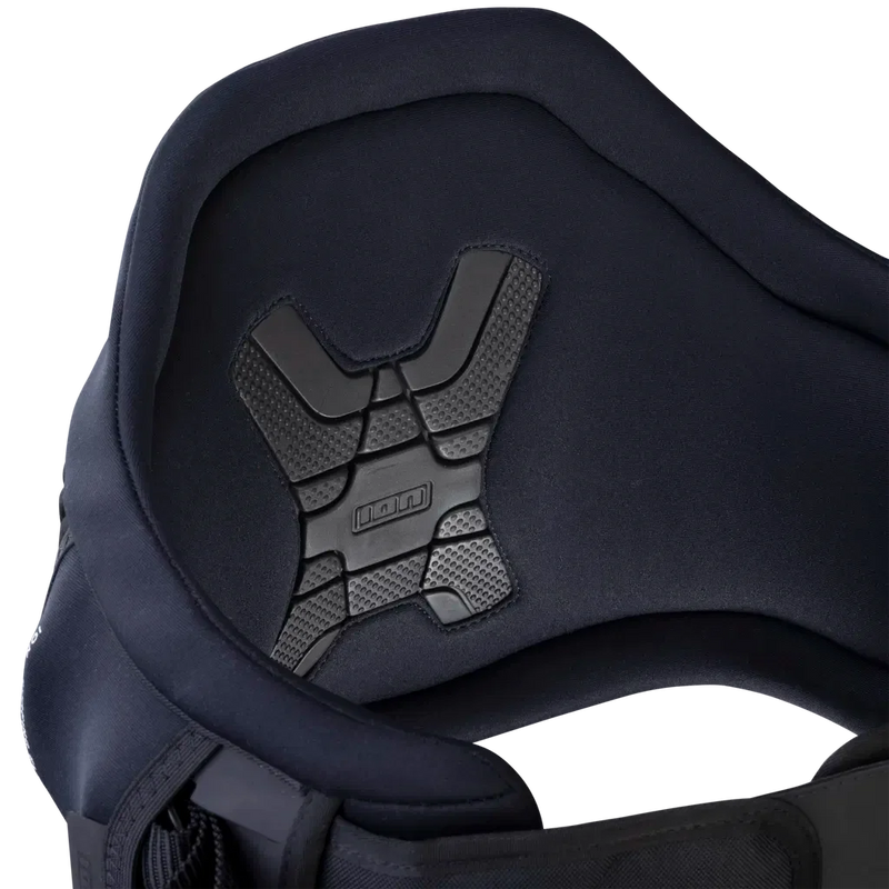 Cinturão de kitesurf preto ION com proteção ergonômica, Orca Sports