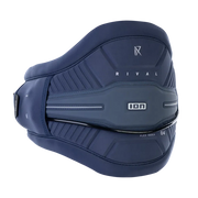 Cinturão harness ION Rival azul escuro para kitesurf, vendido na Orca Sports.