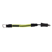 Leash de segurança Mystic para kitesurf, elástico amarelo e preto, loja Orca Sports