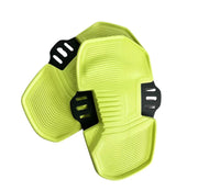 Pads de kiteboard amarelos com detalhes pretos, acessórios para pranchas de kitesurf Orca Sports