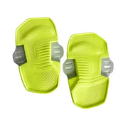 Par de pads amarelos para prancha de kitesurf, acessório Orca Sports para velejo e performance