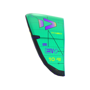 Pipa de kitesurf Duotone EVO verde 10m, produto esportivo vendido na Orca Sports