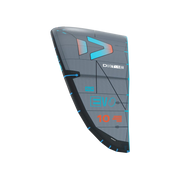 Pipa Duotone Evo 10 cinza e azul para kitesurf, destaque em equipamentos Orca Sports