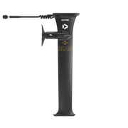 Mastro Duotone DLAB carbono para foil kitesurf, perfil preto com logotipo branco, Orca Sports