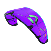 Pipa de kitesurf Duotone Rebel SLS roxa, destaque para a marca e design esportivo, Orca Sports