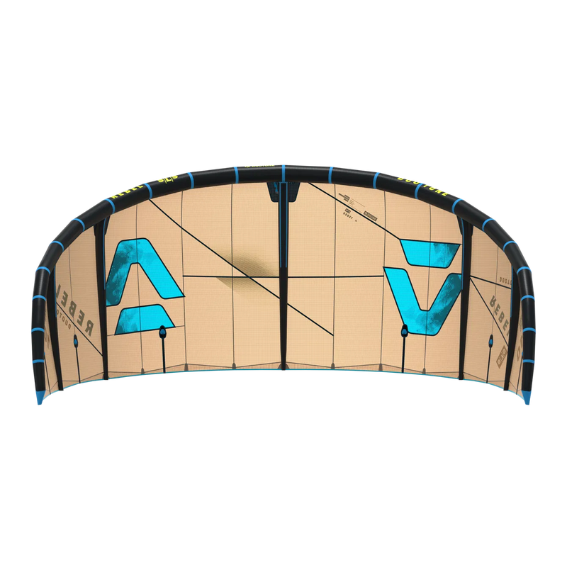 Pipa de kitesurf Rebel com detalhes azuis, equipamento esportivo da Orca Sports