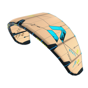 Pipa de kitesurf Duotone Rebel SLS bege com detalhes azuis, produto Orca Sports