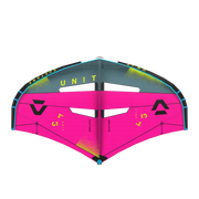 Asa wing Duotone Unit 4.5 rosa e azul para kitesurf, destaque em equipamentos na Orca Sports.