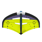 Asa de wing amarela e preta para esportes aquáticos, destaque de produtos Orca Sports.