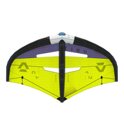 Asa wing esportiva Duotone amarela e roxa para kitesurf, destaque em Orca Sports