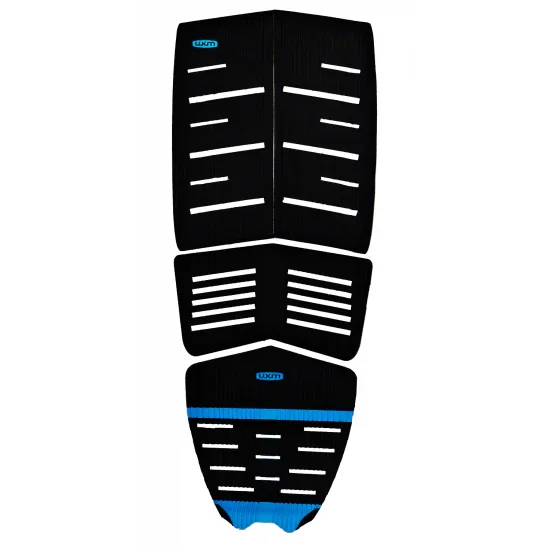 Deck grip preto com detalhes azuis UKM para pranchas de kitesurf, Orca Sports