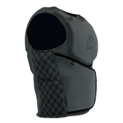 Colete cinza para kitesurf e esportes aquáticos, modelo esportivo Orca Sports