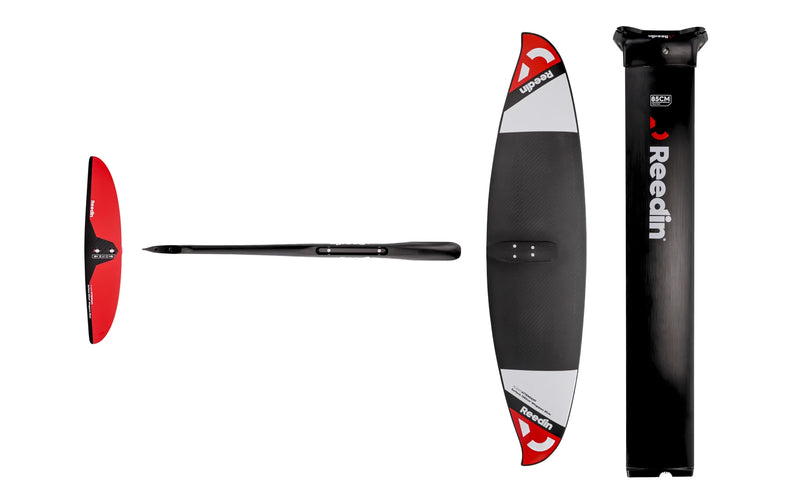 Conjunto de foil Reedin para kitesurf, com asas e mastro em fibra de carbono, Orca Sports