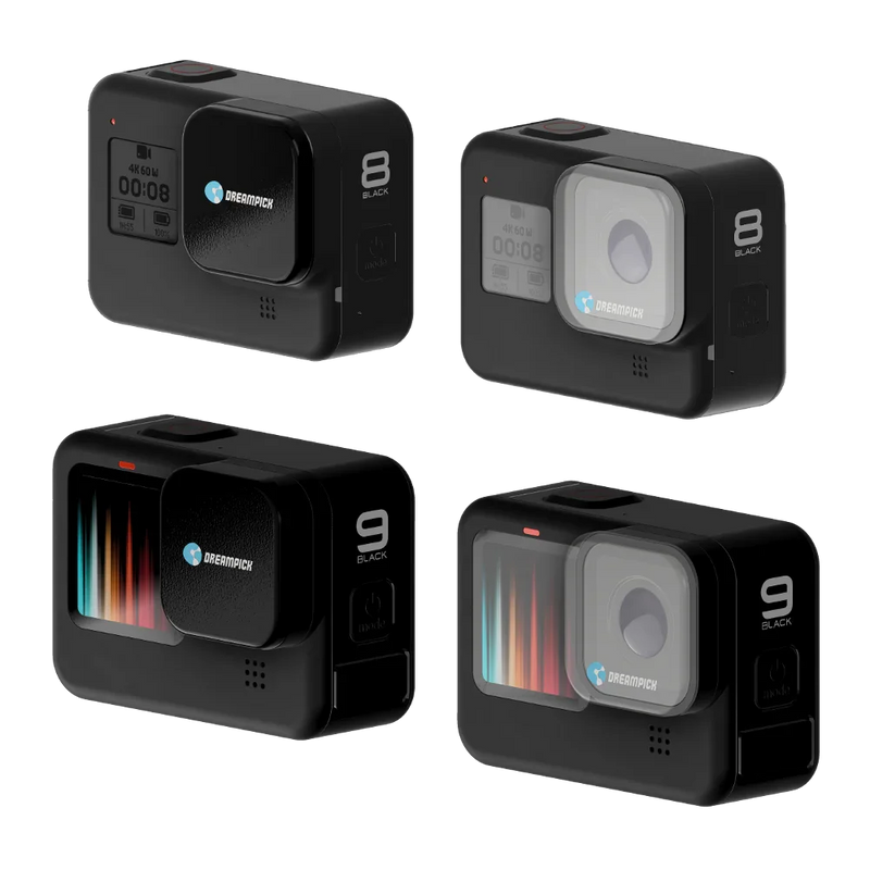 Capas protetoras para lentes de GoPro Hero 8 e Hero 9, acessório esportivo Orca Sports