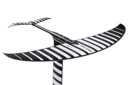 Foil Armstrong de fibra de carbono preto com listras brancas para kitesurf, Orca Sports