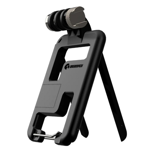 Suporte multifuncional preto DreamPick para GoPro e Osmo Action, acessório esportivo Orca Sports