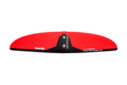 Estabilizador traseiro Reedin para kitesurf em carbono e vermelho, peça para foil Orca Sports.