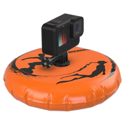 Disco flutuante alaranjado para câmera GoPro, ideal para esportes aquáticos, Orca Sports