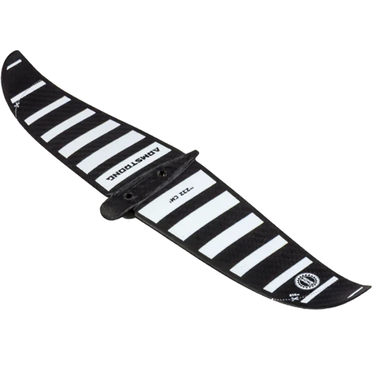 Estabilizador Armstrong 222 cm para foil de kitesurf, preto com listras brancas, Orca Sports