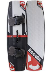Prancha de kitesurf Reedin KevPro com straps e design esportivo, disponível na Orca Sports.