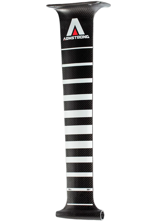 Mastro Armstrong 72cm para foil de kitesurf em carbono, com design listrado, Orca Sports
